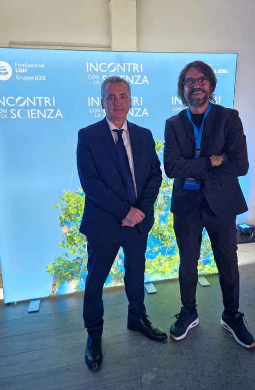 Con Giorgio Bontempi Presidente di Fondazione LGH